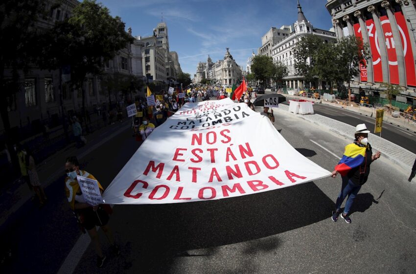  EN VIDEO: Manifestación en Madrid contra Duque