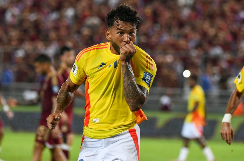  Colombia goleó a Venezuela y se clasificó de tercera