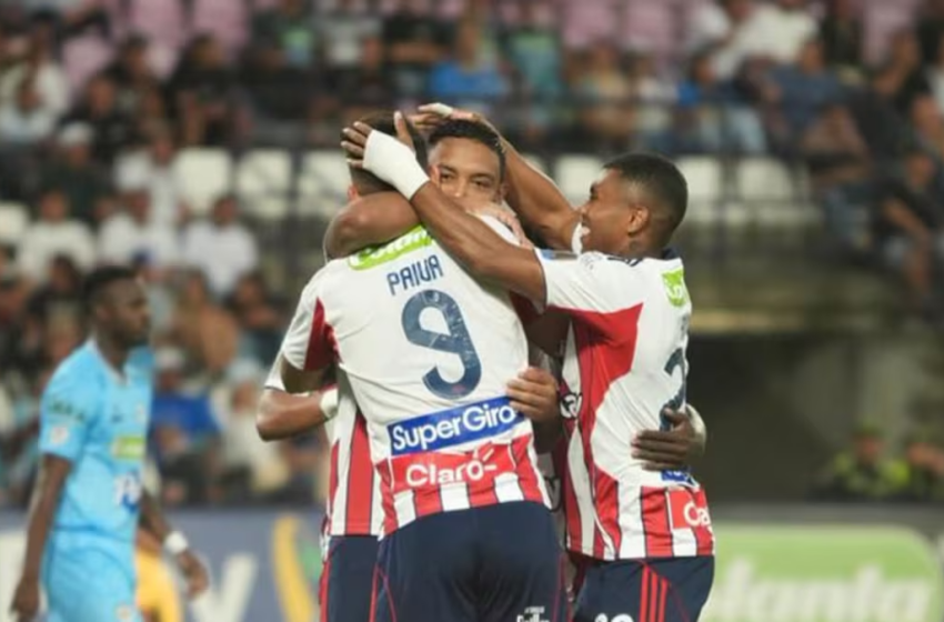  Junior le ganó a Jaguares y Teo llegó a 100 goles