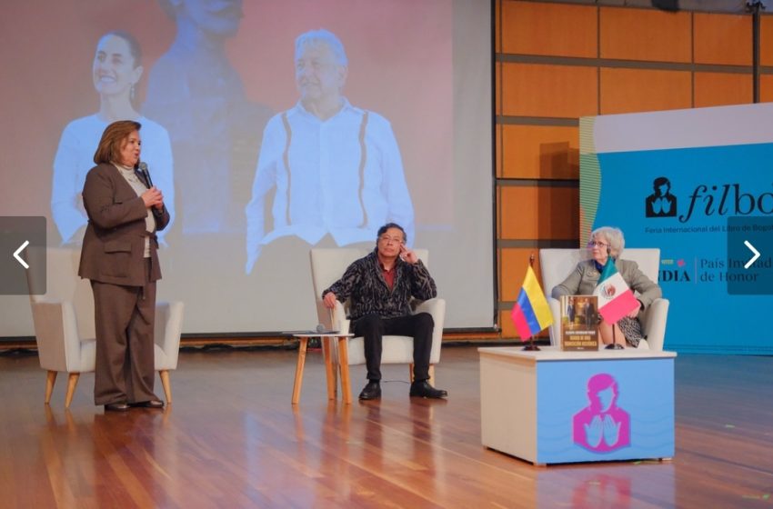  Presidente Petro estuvo en la presentación del libro «Diario de una transición Histórica» de la presidenta Claudia Sheinbaun