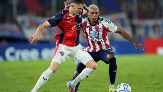  Junior cayó en su visita a Cerro Porteño 1 x 0