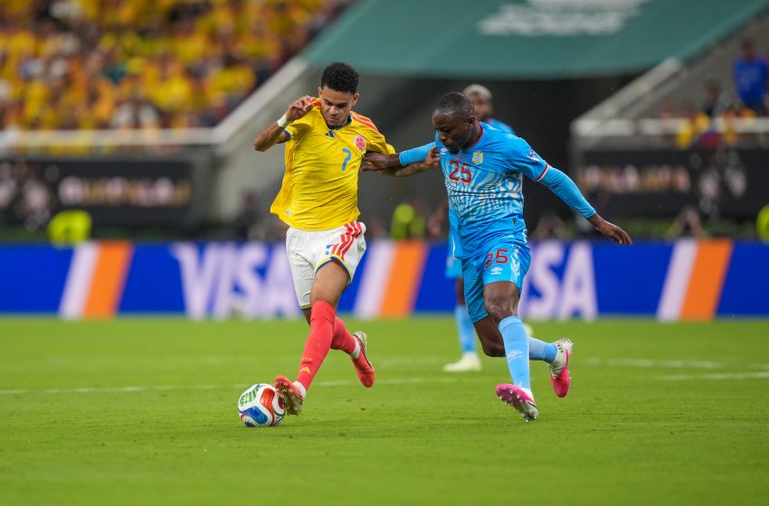  Colombia le ganó al RD del Gongo 1 x 0 y pasó a 16avos de final