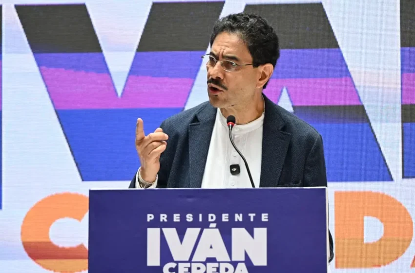  Iván Cepeda reconoce los resultados de las elecciones presidenciales tras concluir los escrutinios