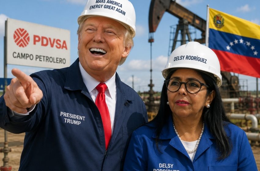  Trump dice que Venezuela le regaló el petróleo, pero Delsy dice que es soberanía»