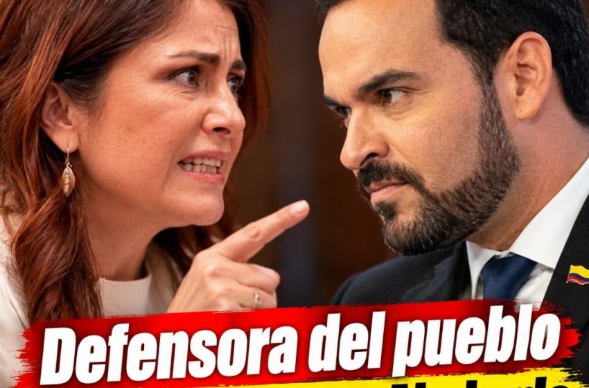  Defensora del pueblo arremete contra política de bombardeos de Abelardo de la Espriella